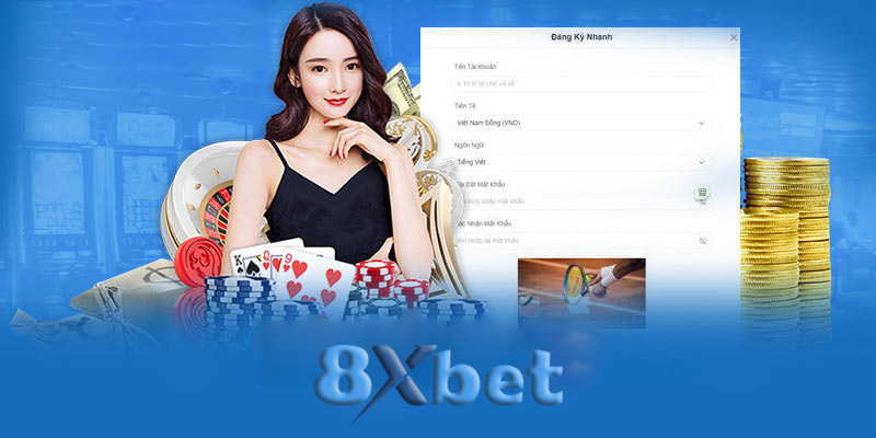 Hướng dẫn đăng ký tài khoản 8xbet